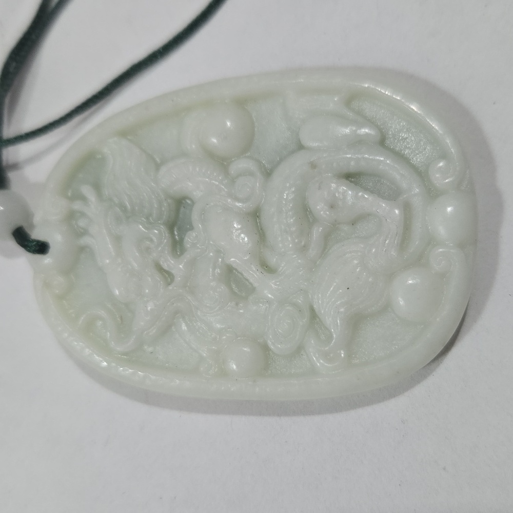 Dragon jade pendant